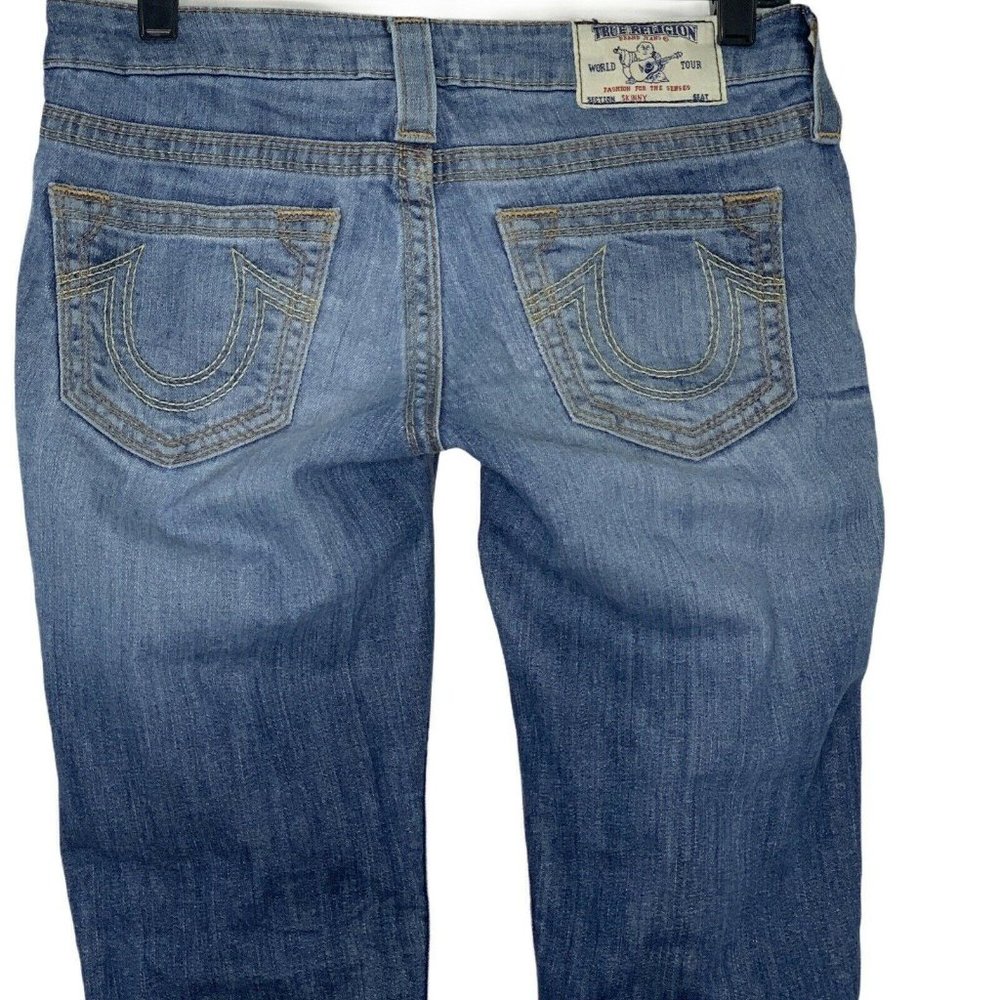 True Religion Skinny Jeans Light Wash Low Rise_7